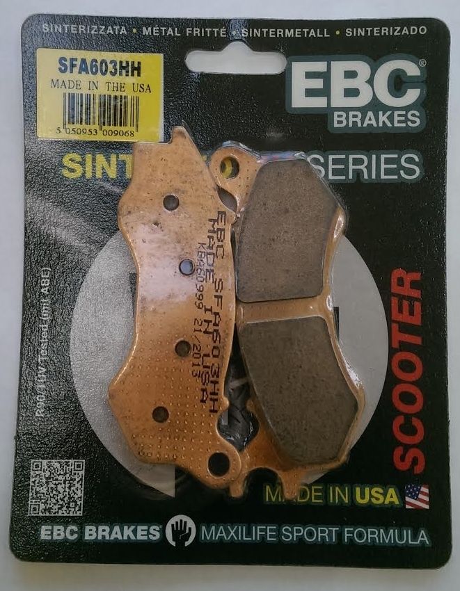 EBC Brakes Double-H Sintered Superbike Brake Pads Front - SFA603HH EBC Brakes Double-H Sintered Superbike Brake Pads Front - SFA603HH